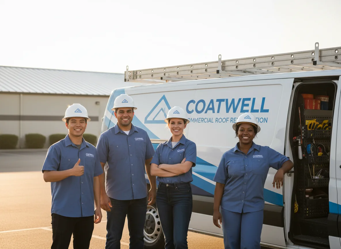 Commercial roof coating company in Duck, WV